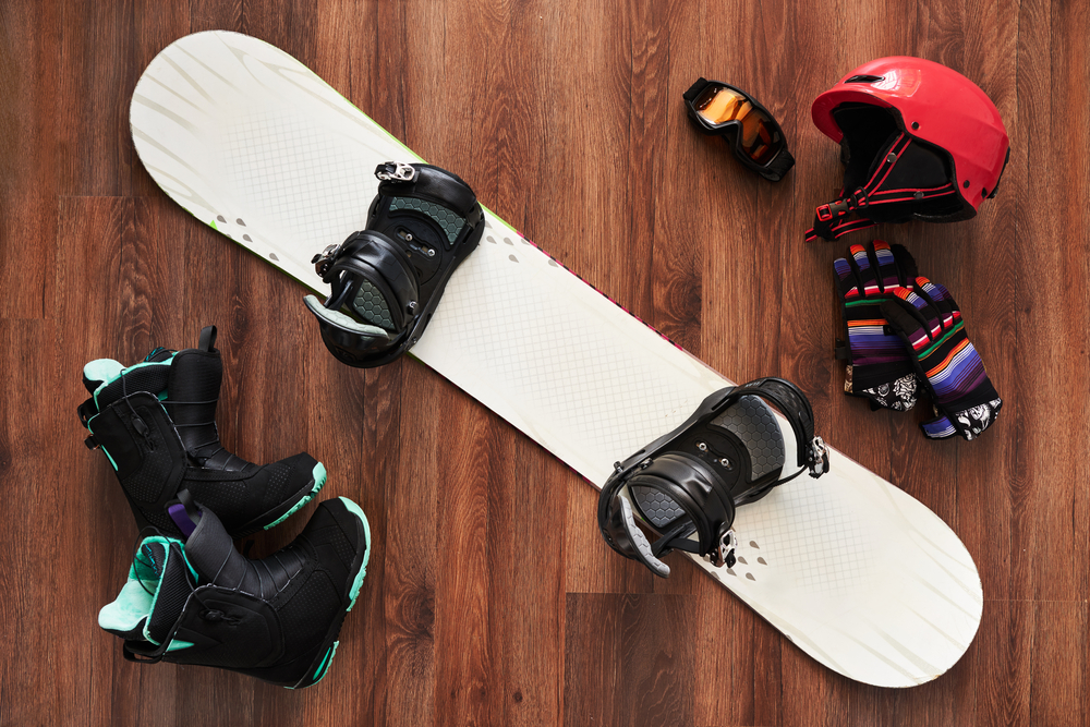 material snowboard